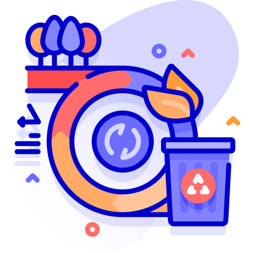 Recycle Special Ungravity Lineal color icon