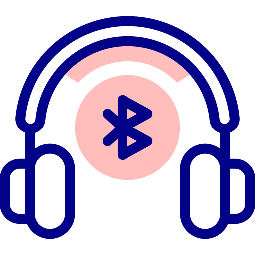 headphone Detailed Mixed Lineal color icon
