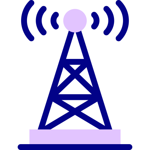 Antenna Detailed Mixed Lineal color icon