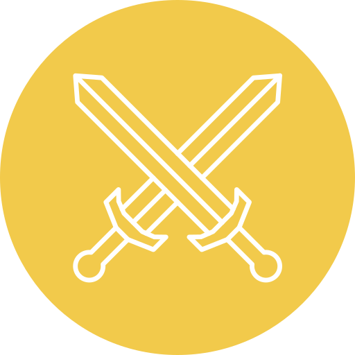 espadas Generic Flat icono