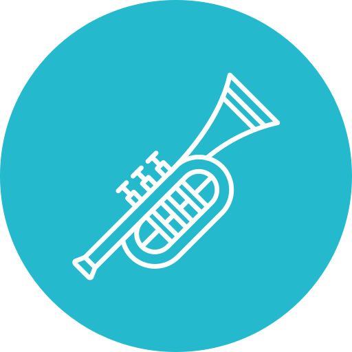 Trumpet Generic Flat icon