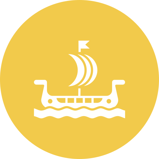 Viking ship  Generic Mixed icon