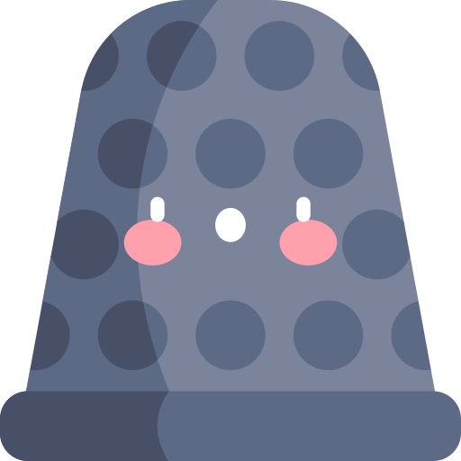 Thimble Kawaii Flat icon