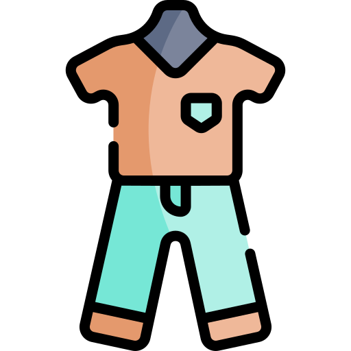 Menswear Kawaii Lineal color icon