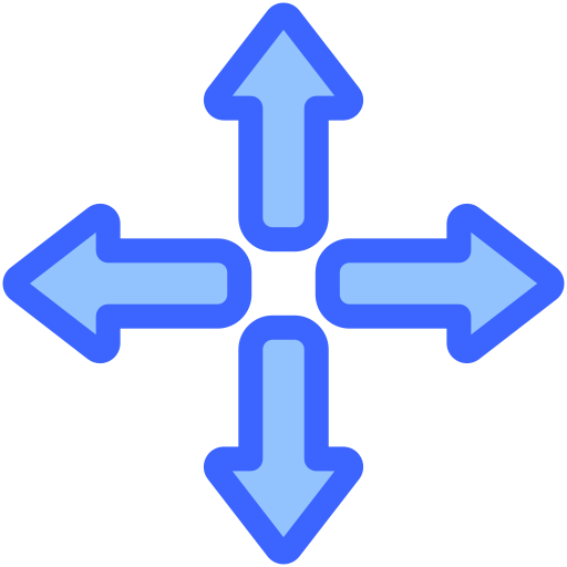 Movement Generic Blue icon