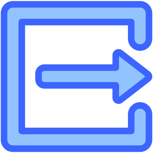 export Generic Blue icon