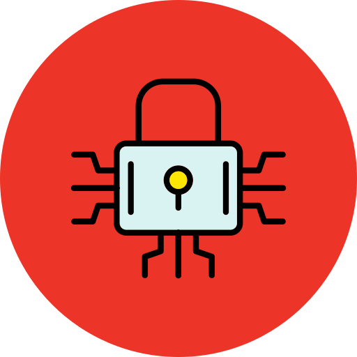 Cyber attack Generic Outline Color icon