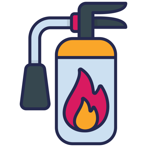 Fire extinguisher  Generic Outline Color icon