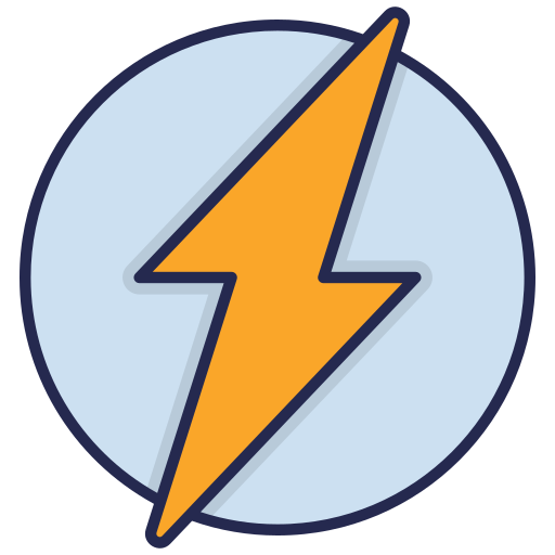 電気の Generic Outline Color icon