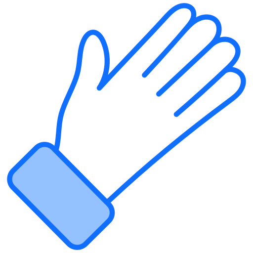 Glove Generic Blue icon