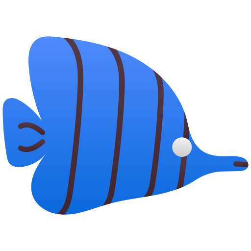 Tropical fish Generic Flat Gradient icon