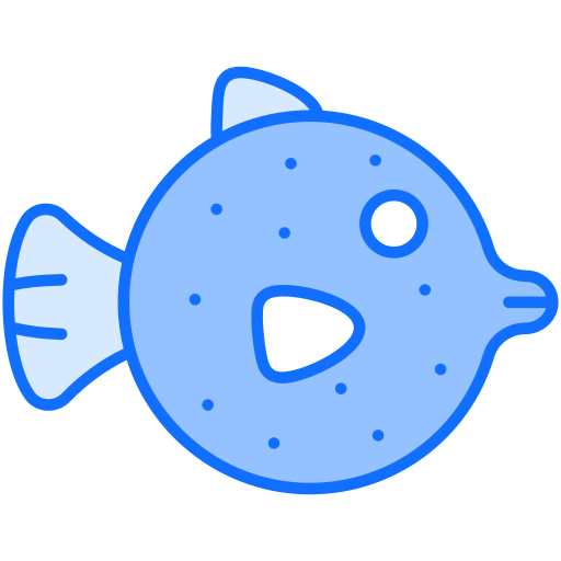 poisson-globe Generic Blue Icône