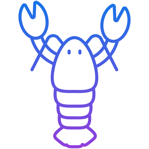 Lobster Generic Gradient icon