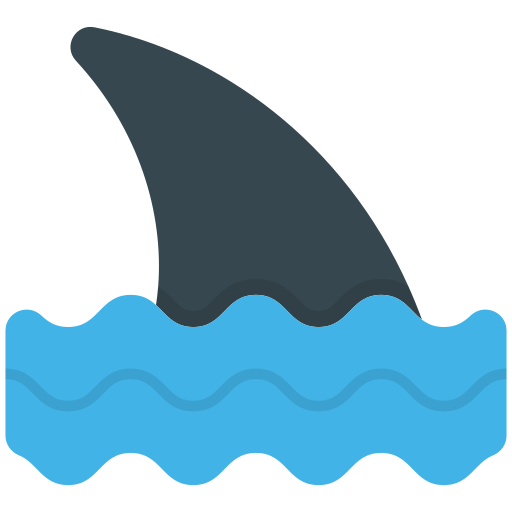 Акула Generic Flat иконка
