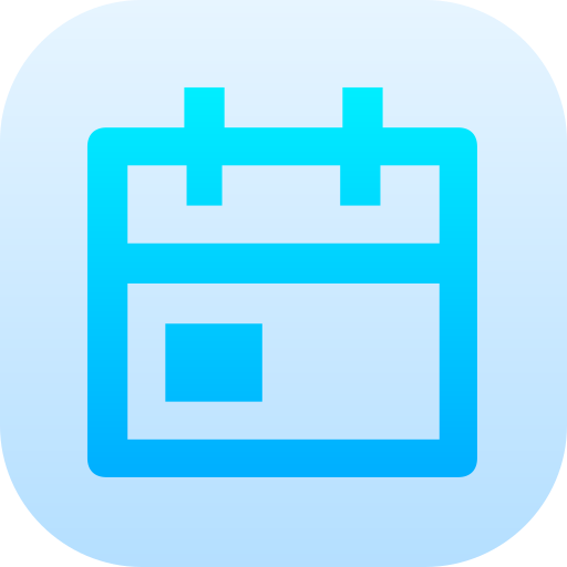 Calendar Event Generic Flat Gradient icon