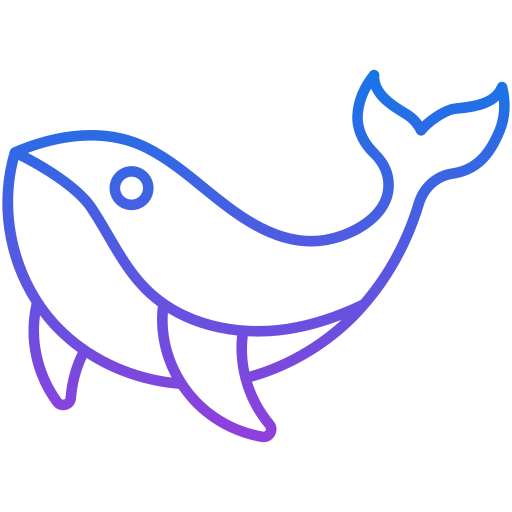 baleine Generic Gradient Icône