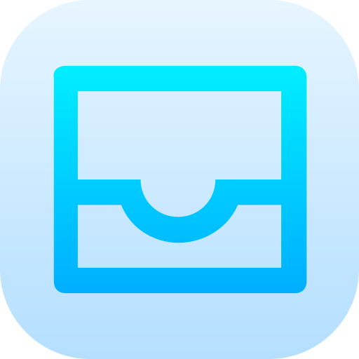 Inbox Generic Flat Gradient icon