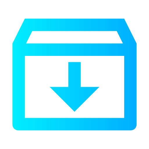 Inbox Generic Gradient icon