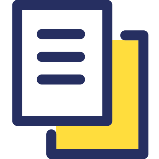 請求書 Generic Outline Color icon