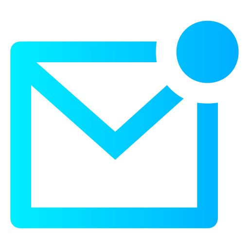 Mail Generic Gradient icon