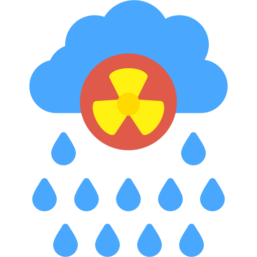 Кислотный дождь Generic Flat иконка