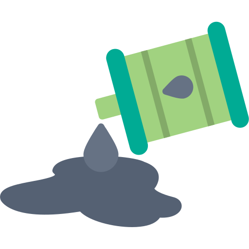 Oil spill Generic Flat icon
