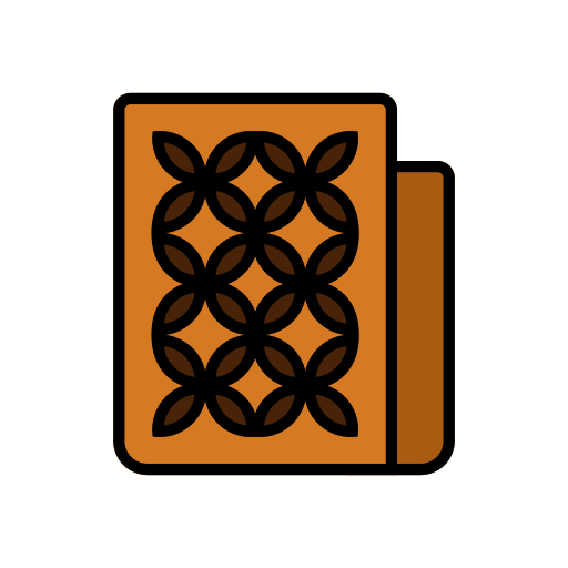 batik Generic Outline Color ikona