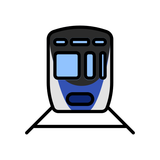 모노레일 Generic Outline Color icon