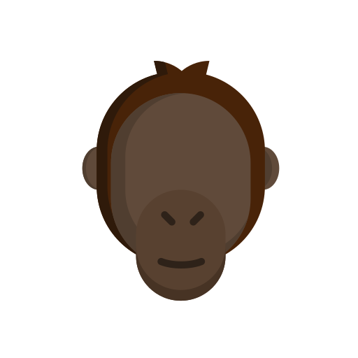 orangoetan Generic Flat icoon