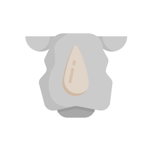 Носорог Generic Flat иконка