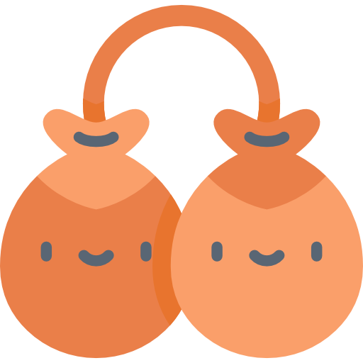 Castanets Kawaii Flat icon