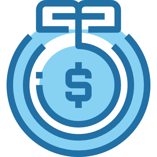 お金 Accurate Blue icon