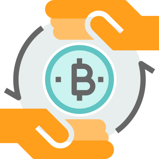 bitcoin Becris Flat icon