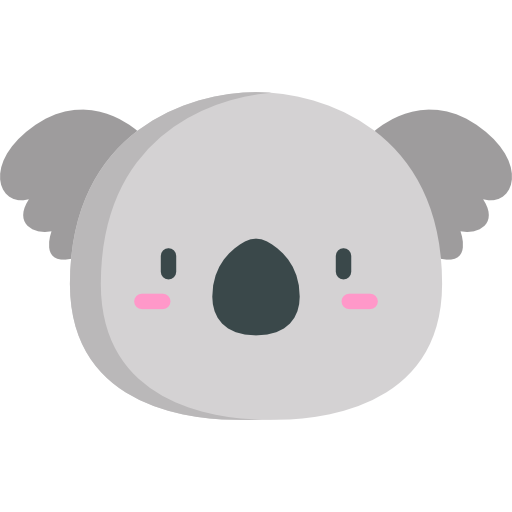 Koala Kawaii Flat icon