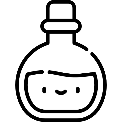 poción Kawaii Lineal icono