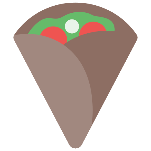 クレープ Generic Flat icon