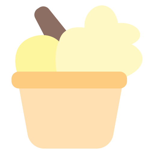 Замороженный йогурт Generic Flat иконка