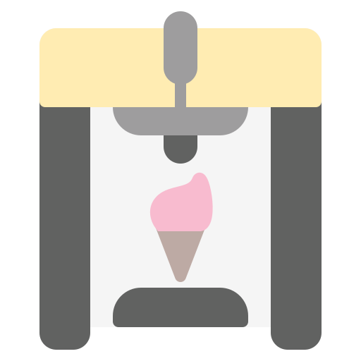 Машина для мороженого Generic Flat иконка