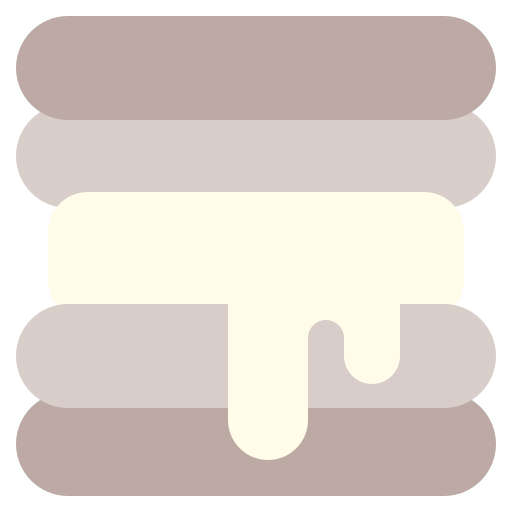 Сэндвич с мороженым Generic Flat иконка