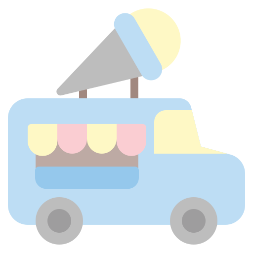 Ice cream truck Generic Flat icon