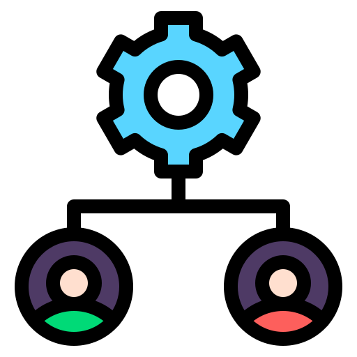 Role Generic Outline Color icon