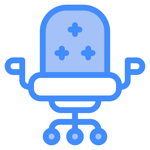 bureaustoel Generic Blue icoon