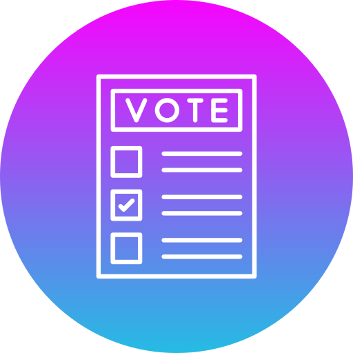 Voting Generic Flat Gradient icon
