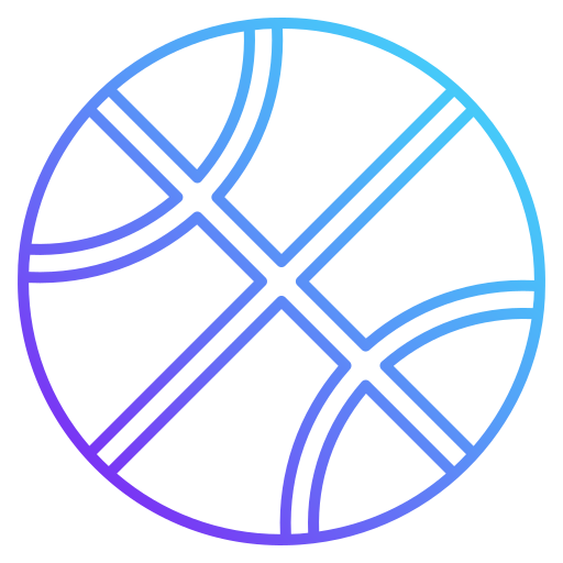 basketbal Generic Gradient icoon