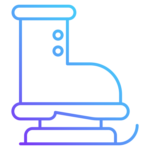 pattinaggio sul ghiaccio Generic Gradient icona