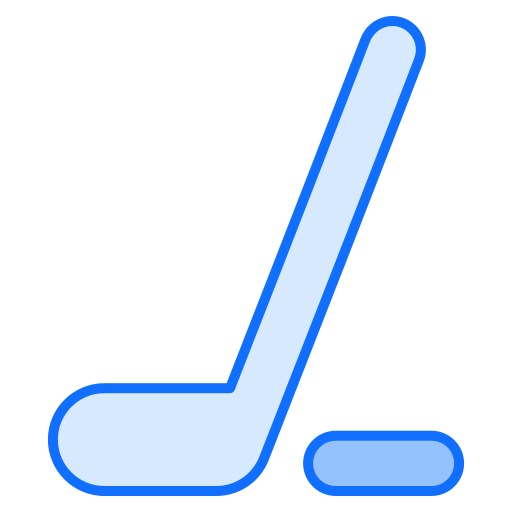 Хоккей на льду Generic Blue иконка