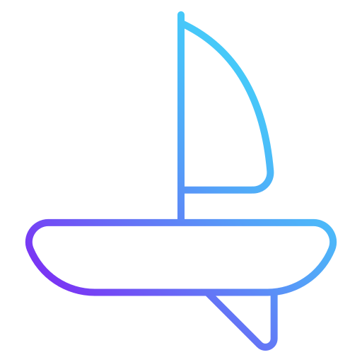 windsurfen Generic Gradient icoon