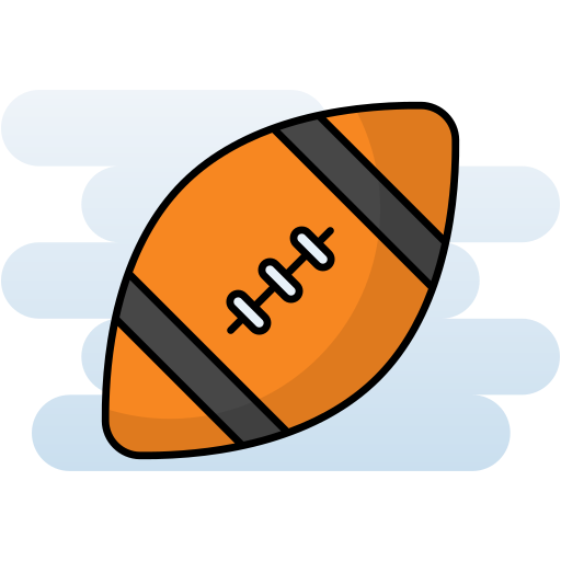 rugby Generic Rounded Shapes icono