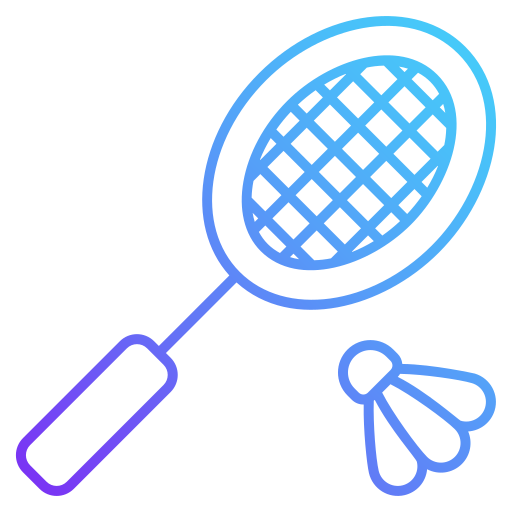 Badminton Generic Gradient icon
