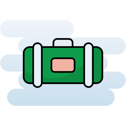 Sport bag Generic Rounded Shapes icon